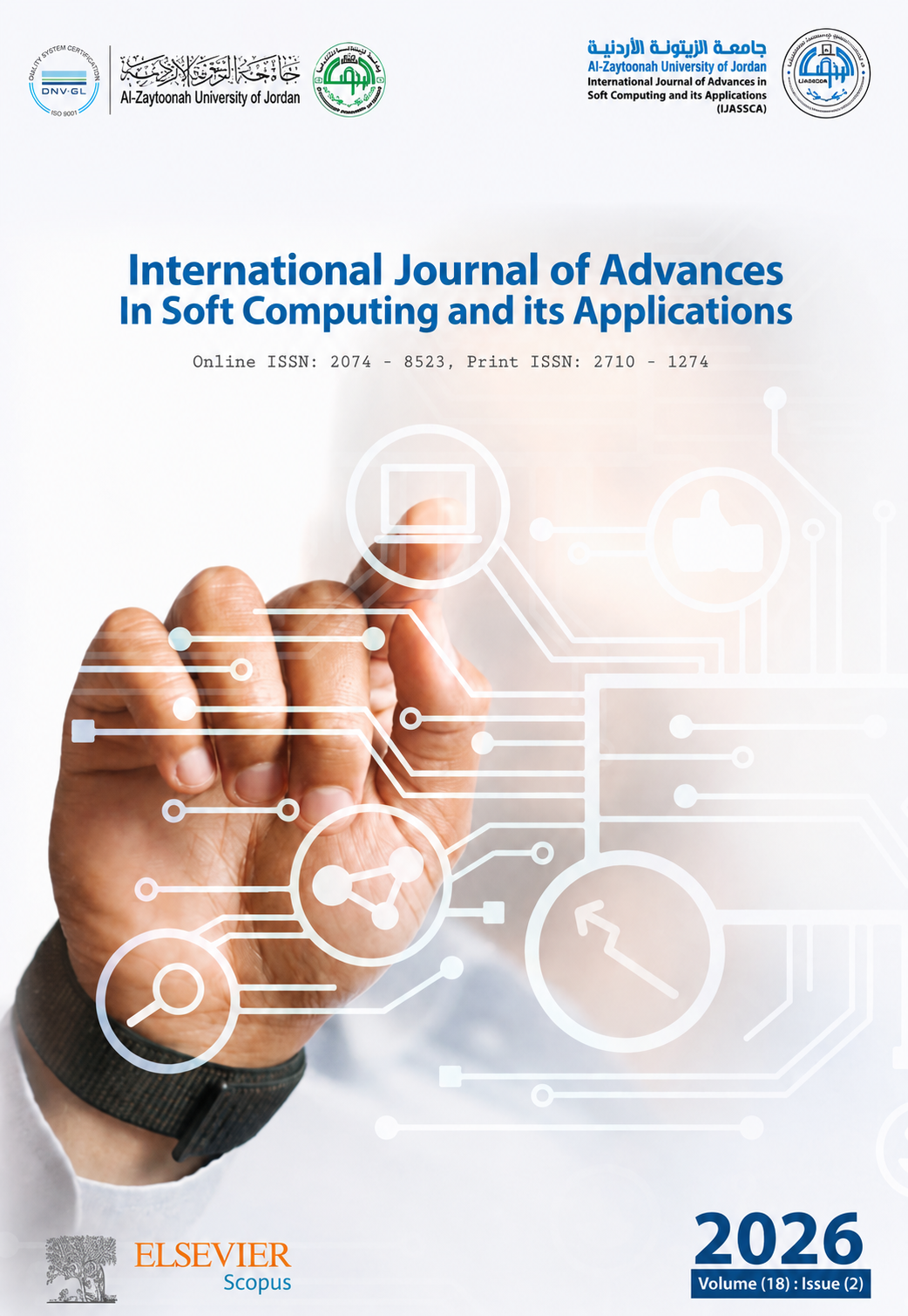 					View Vol. 18 No. 2 (2026): Vol. 18 No. 2 (2026): Int. J. Advance Soft Compu. Appl, Vol. 18, No. 2, July 2026
				