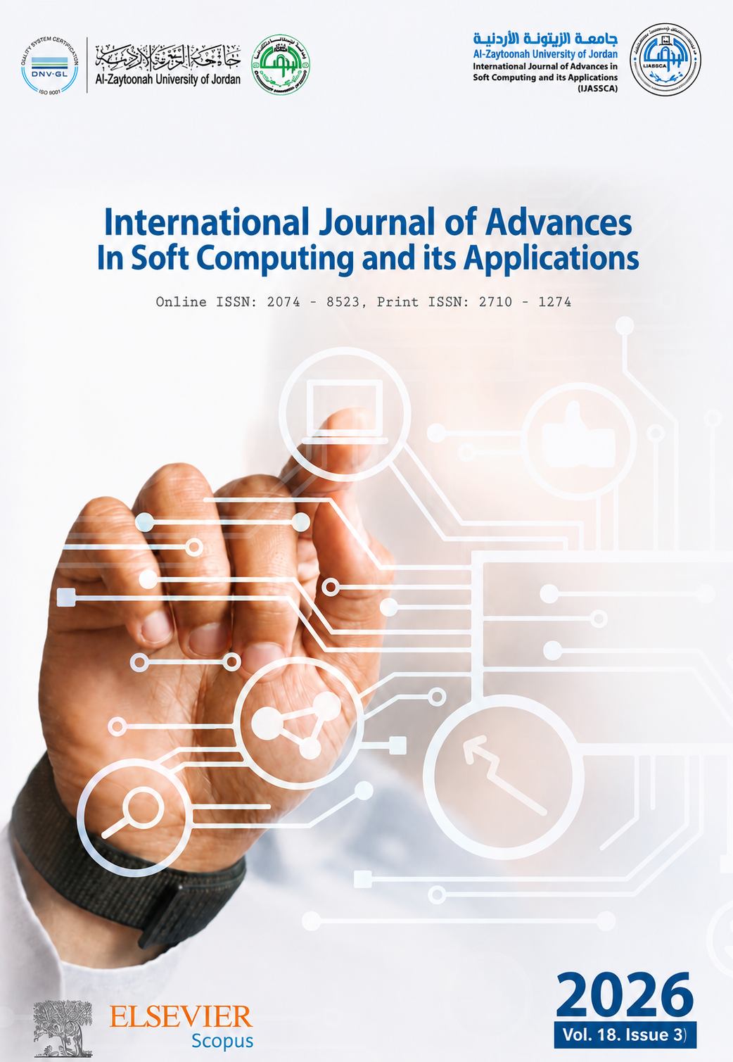 					View Vol. 18 No. 3 (2026): Int. J. Advance Soft Compu. Appl, Vol. 18, No. 3, November 2026
				